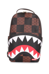 SPRAYGROUND Zaino Enlarged Check Paris Marrone