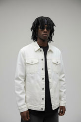 GIANNI LUPO Jacket Jeans Bianco