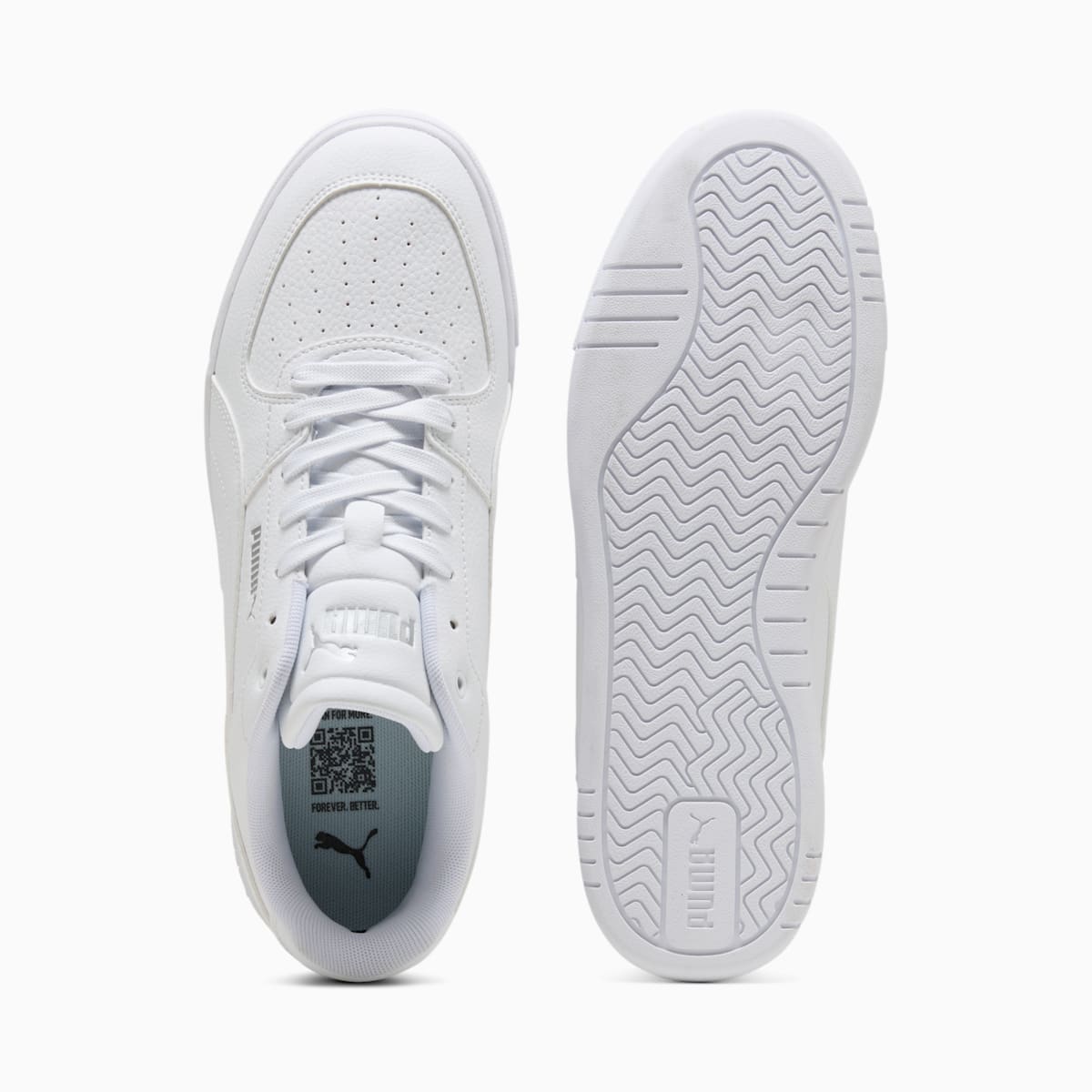 PUMA Sneaker In Pelle Caven III Bianca