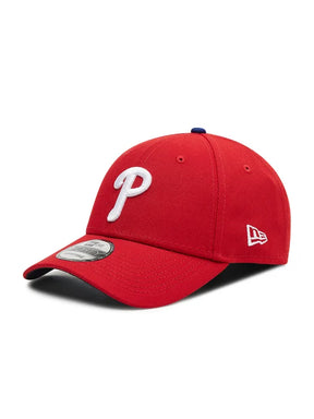 NEW ERA Cappello Visiera Curva Philadelphia Rosso/Bianco
