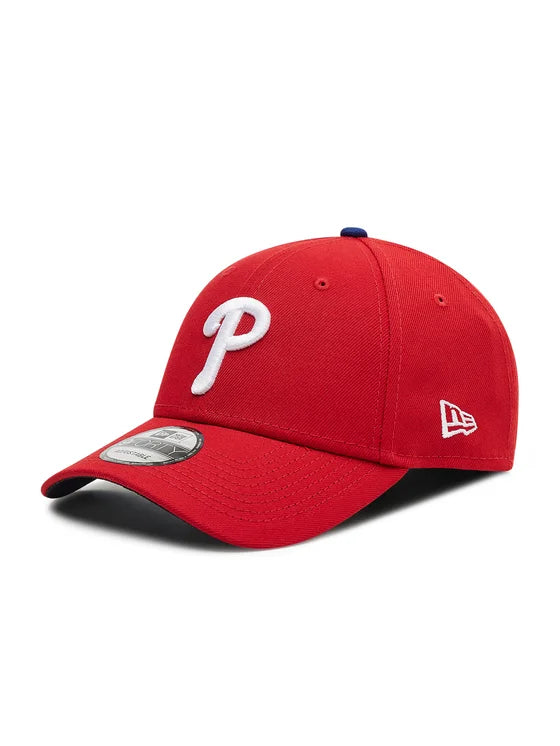 NEW ERA Cappello Visiera Curva Philadelphia Rosso/Bianco