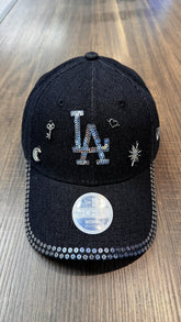 NEW ERA CUSTOM LA IN DENIM NERO