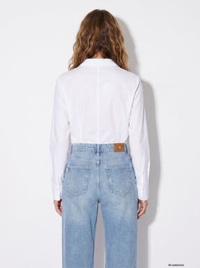 Tiffosi Beto_4 Camicia Bianca Donna AW26