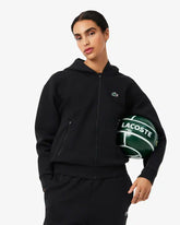 LACOSTE Felpa Donna Con Cappuccio Nera
