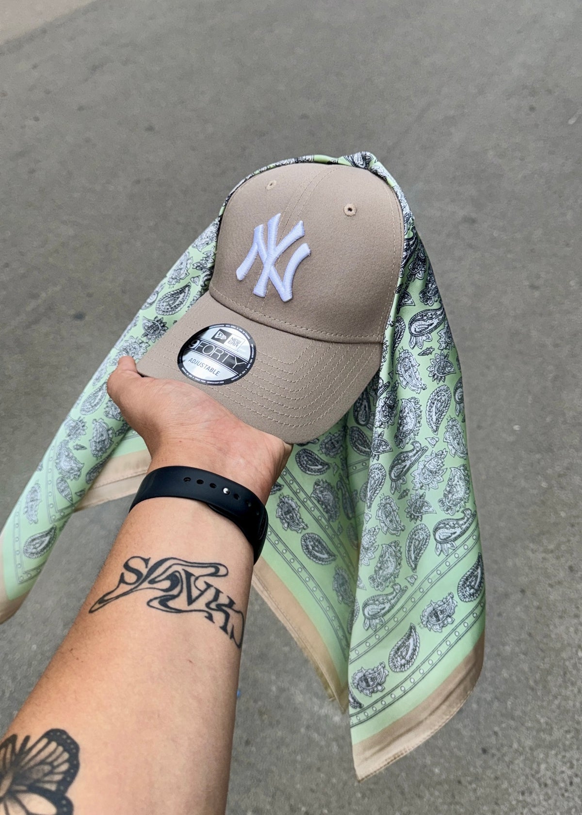 NEW ERA CUSTOM “SHARM” Beige/Verde