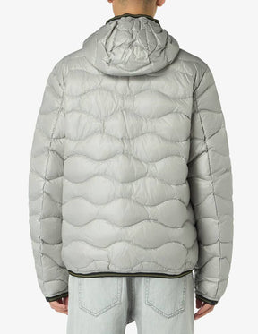 BLAUER Giubbotto Uomo Piumino Invernale Ondulato Grigio