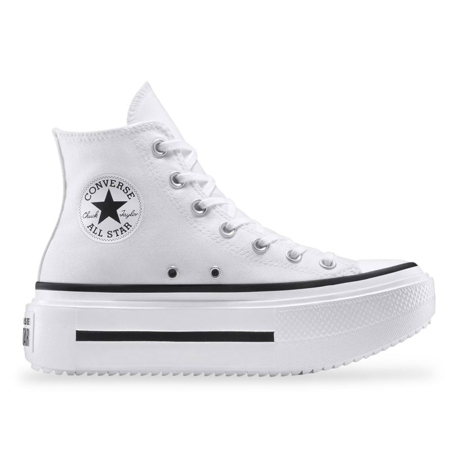 CONVERSE Scarpe Collo Alto Chuck Taylor All Star Bianca