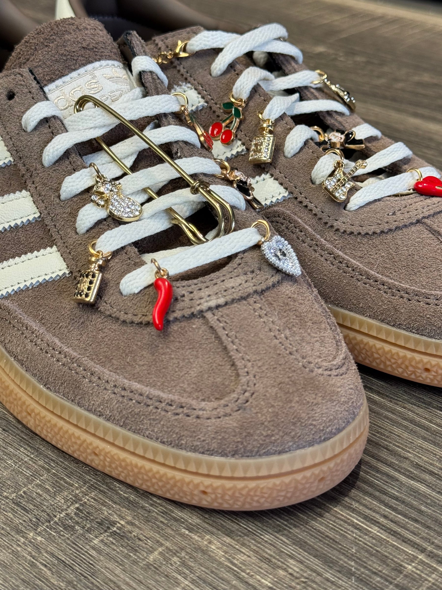 Adidas Spezial Marrone Custom Charm
