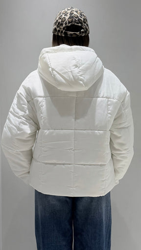 Giubbotto Nike Donna over size Bianco