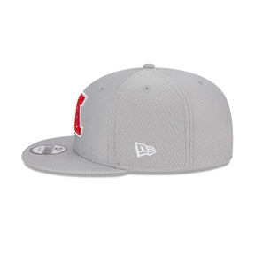 NEW ERA 9FIFTY Cappello Visiera Dritta NFL Grigio Logo Rosso