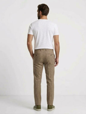 PIZETAONE Pantalone T.A. Slim Fit Beige