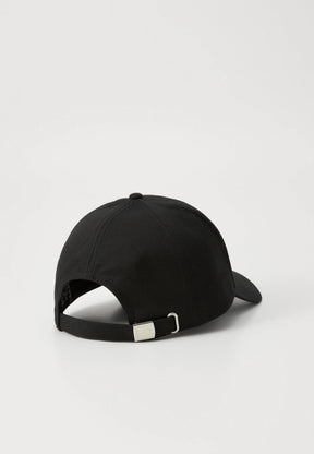 EA7 Cappello Nero Visiera Curva