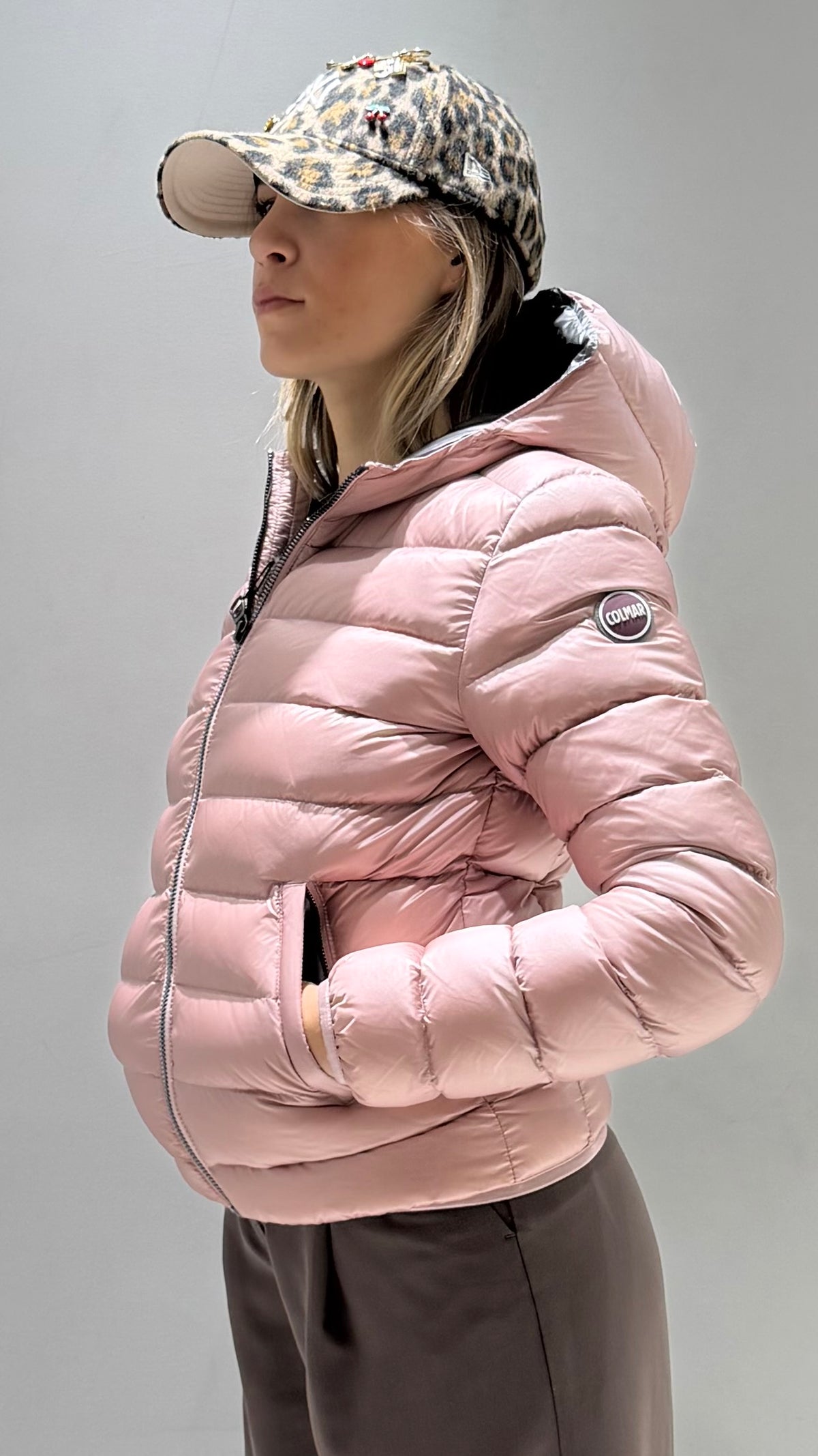 COLMAR DONNA GIUBBOTTO CORTO ROSA
