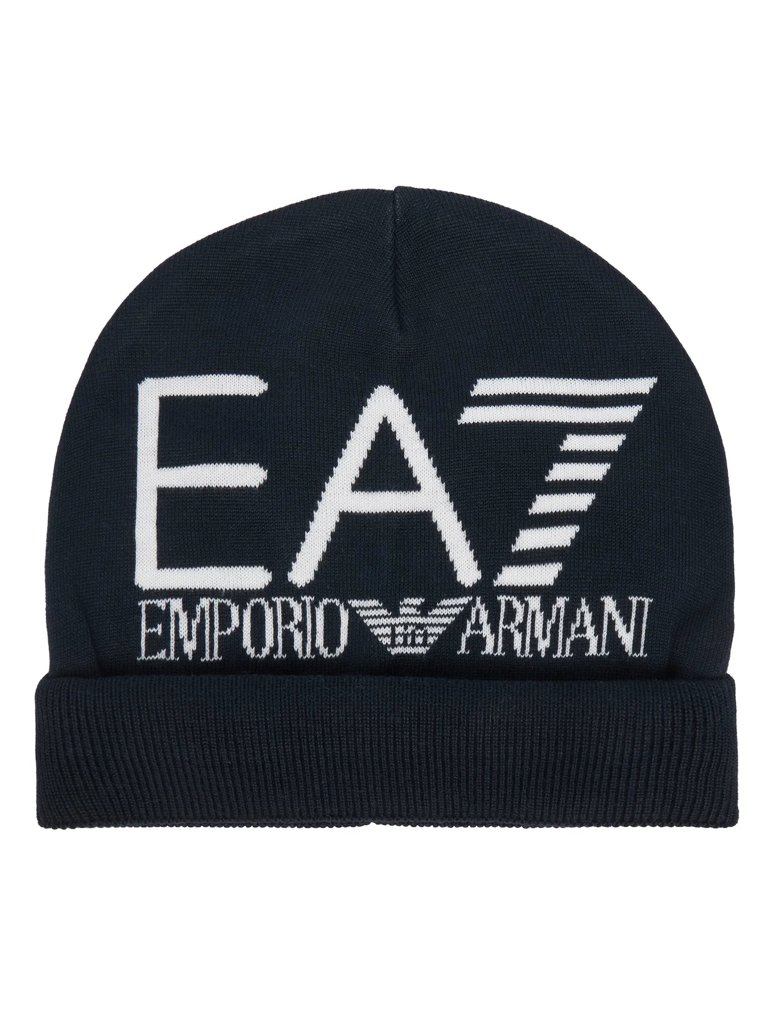 EMPORIO ARMANI Berretto Invernale Unisex Blu/Bianco