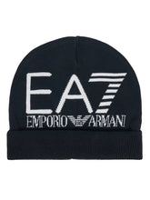 EMPORIO ARMANI Berretto Invernale Unisex Blu/Bianco