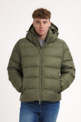 CALVIN KLEIN Piumino Con Cappuccio Rimovibile Verde
