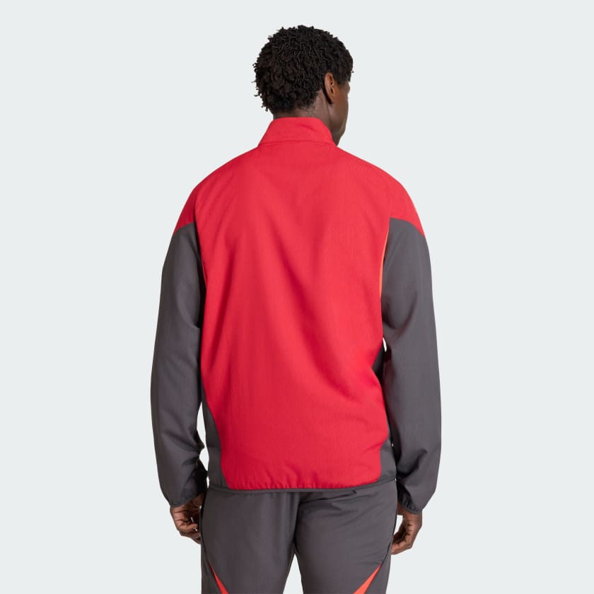 Adidas Tuta Completa Liverpool Uomo Rossa Grigia
