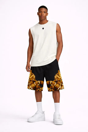 COUNTY OF MILAN Marcelo Burlon Canotta Stampa Retro Beige