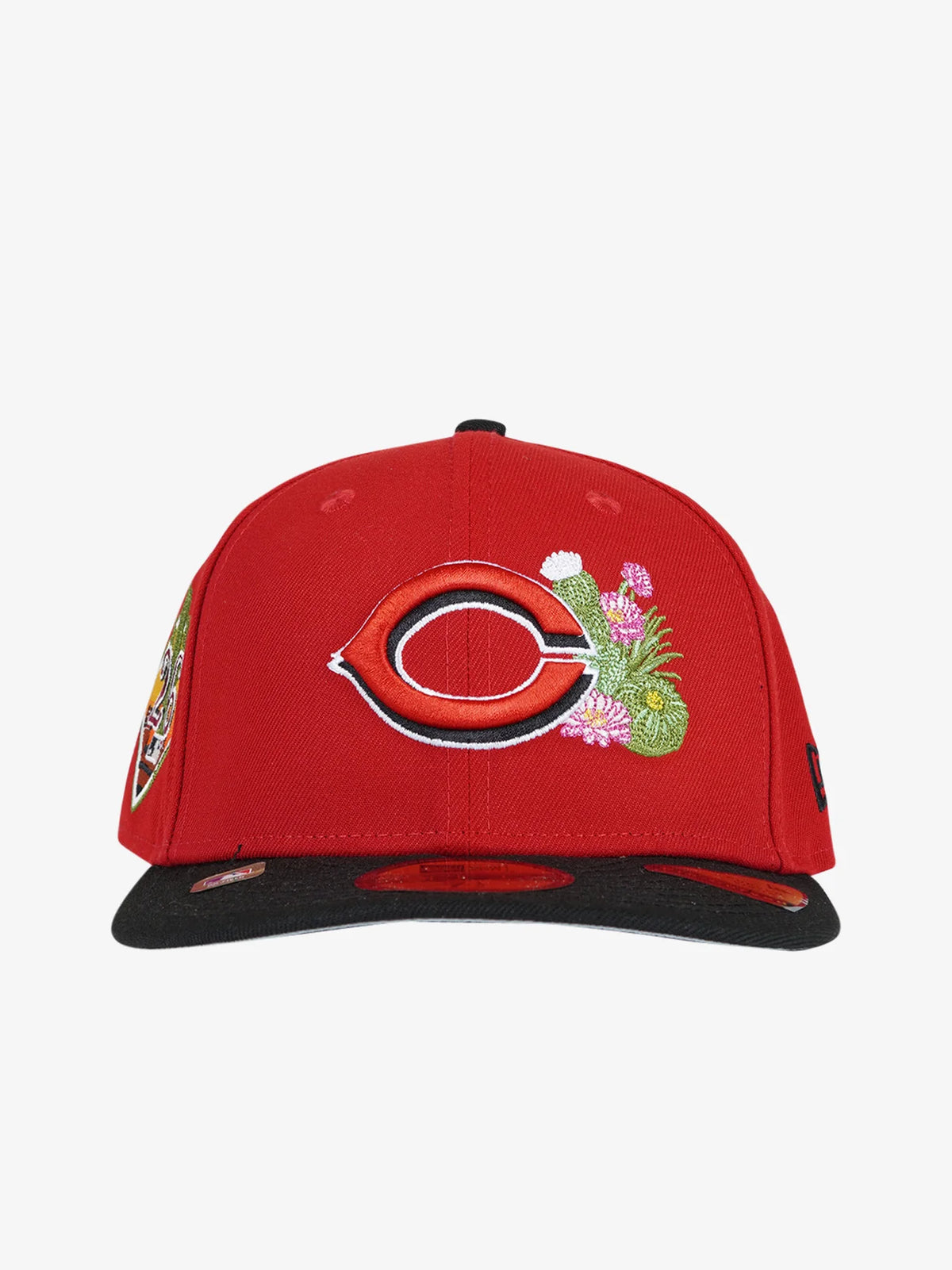 New Era NEW ERA Cappello Con Visiera Pre-Curved 59Fifty Cincinnati Reds Rosso/Nero Con Dettagli Ricamati - foto 2 - Tommaseo 