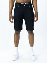 SOLDIER Bermuda Jeans Nero