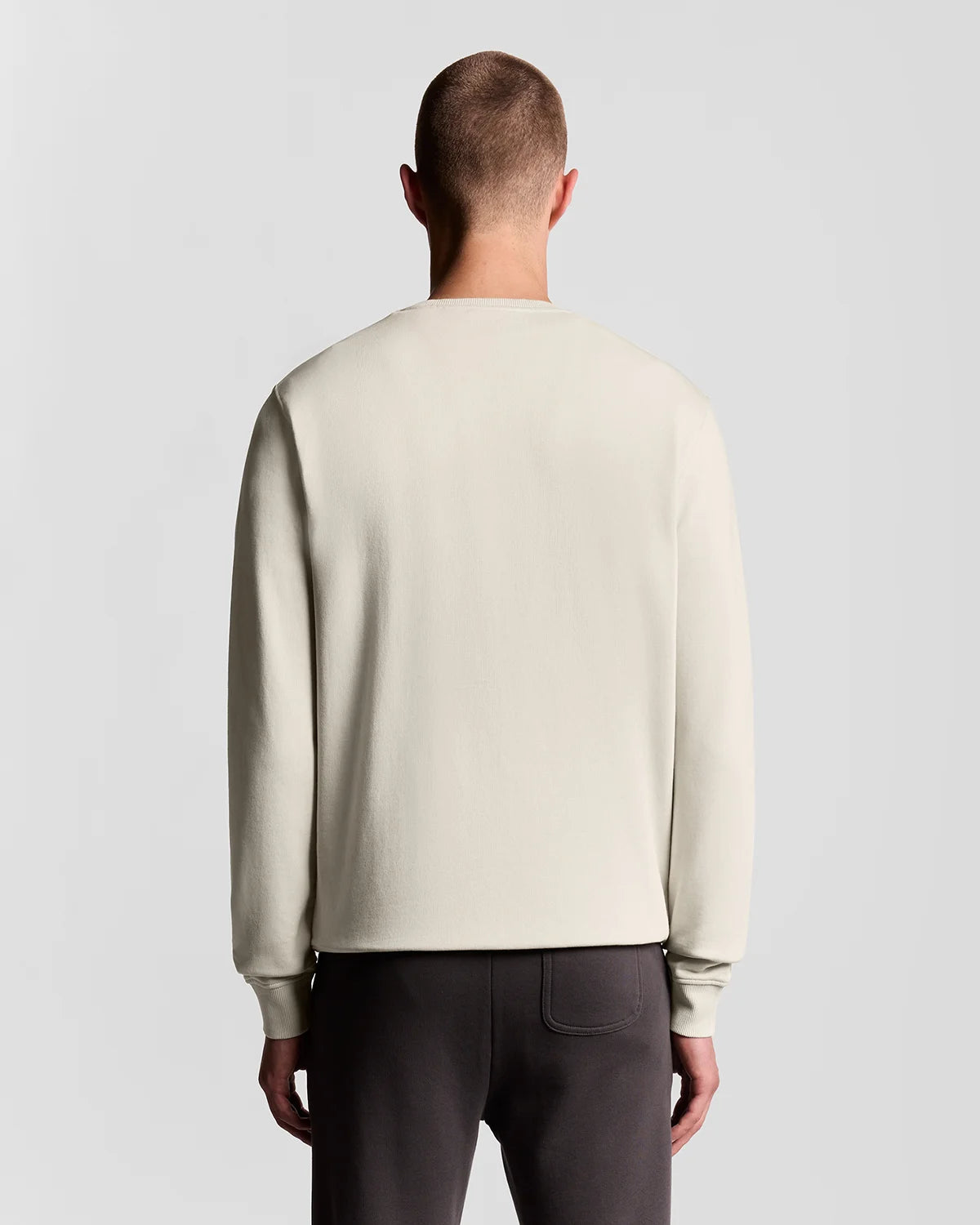 LYLE&SCOTT Felpa Girocollo In Cotone Beige