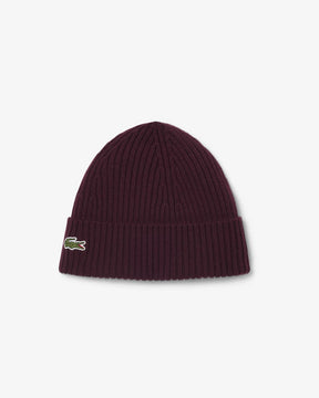LACOSTE Berretto In Lana Bordeux