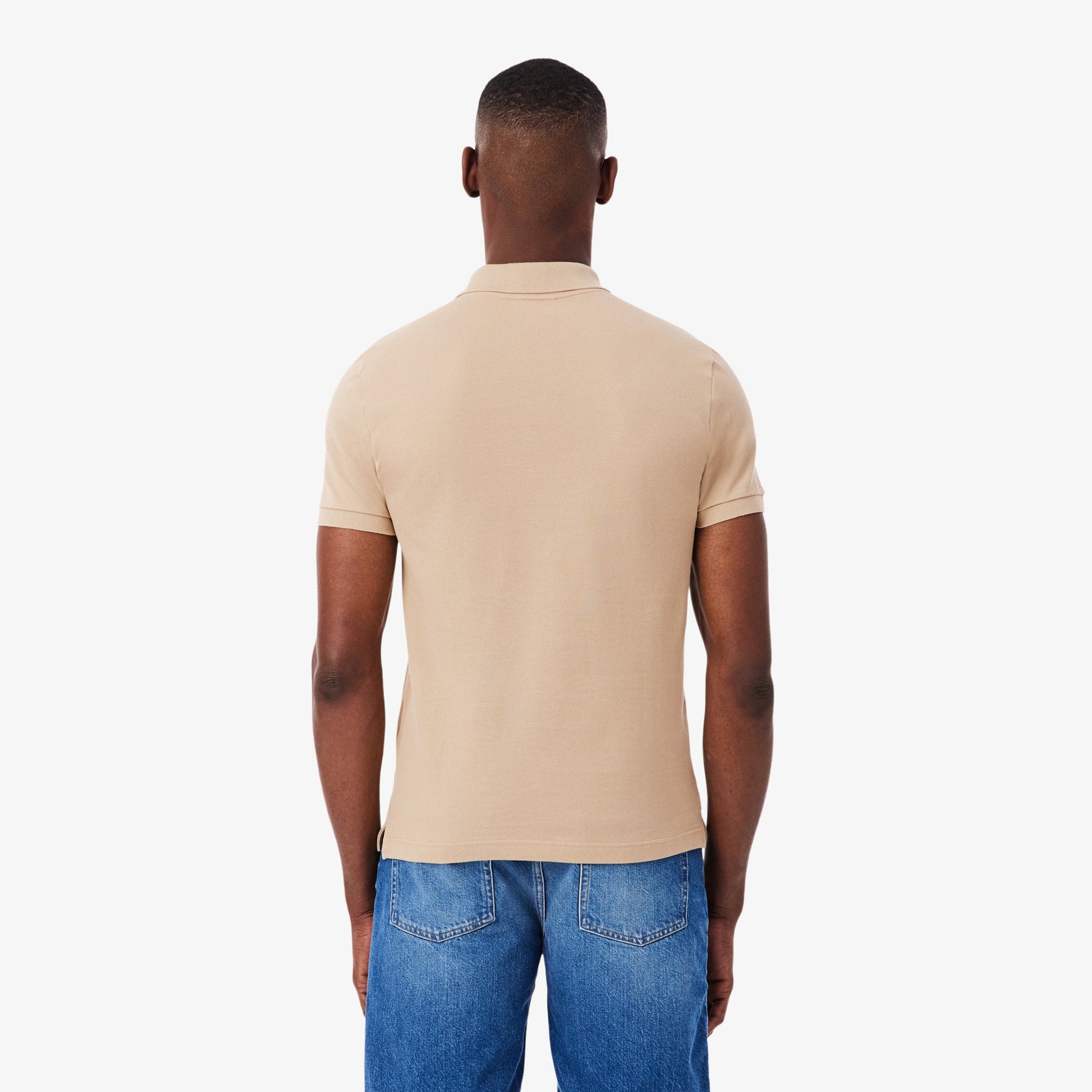 LACOSTE Polo Classic Fit In Piqué L.12.12 Beige