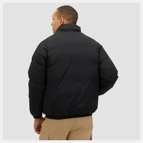 NEW BALANCE Giubbotto Invernale Senza Cappuccio Con Tasconi Nero