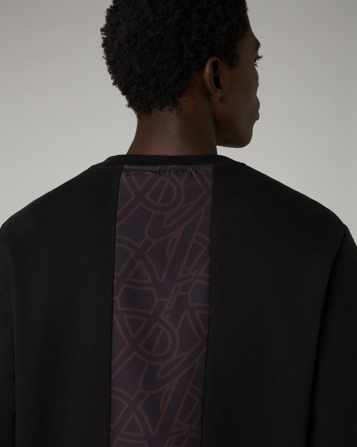 AUSTRALIAN Tuta Iconissima Felpata Nera Grigia 25/26