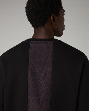 AUSTRALIAN Tuta Iconissima Felpata Nera Grigia 25/26