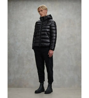 BLAUER Giubbotto Uomo Ovattato Invernale Fasciato Nero