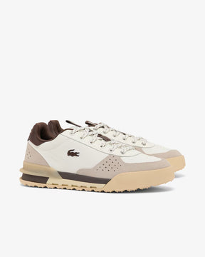 LACOSTE Sneaker Slam Break OFF White/DK Brown