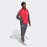 Adidas Tuta Completa Liverpool Uomo Rossa Grigia