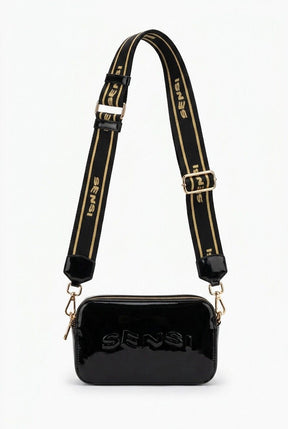 SENSI BAG CAPRI Borsetta con Tracolla Rimovibile Nera