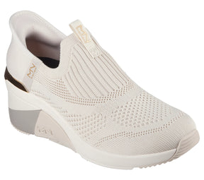Skechers Slip-Ins Wedge Crescent Sneaker Donna Panna Grigio