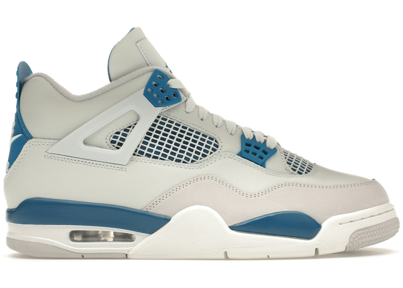 AIR JORDAN 4 Retro Bianco/Blu