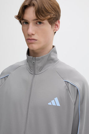 Adidas Adidas Tuta Completa Acetata Performance Uomo Grigio Celeste - foto 3 - Tommaseo Clothing