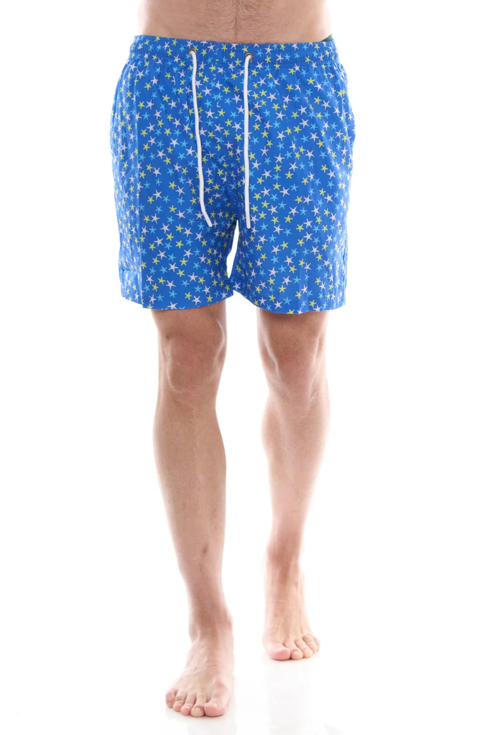 KEYJEY Costume Mare Starfish Blu Elettrico