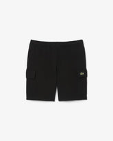 LACOSTE Pantaloncino Sportivo Cargo Nero