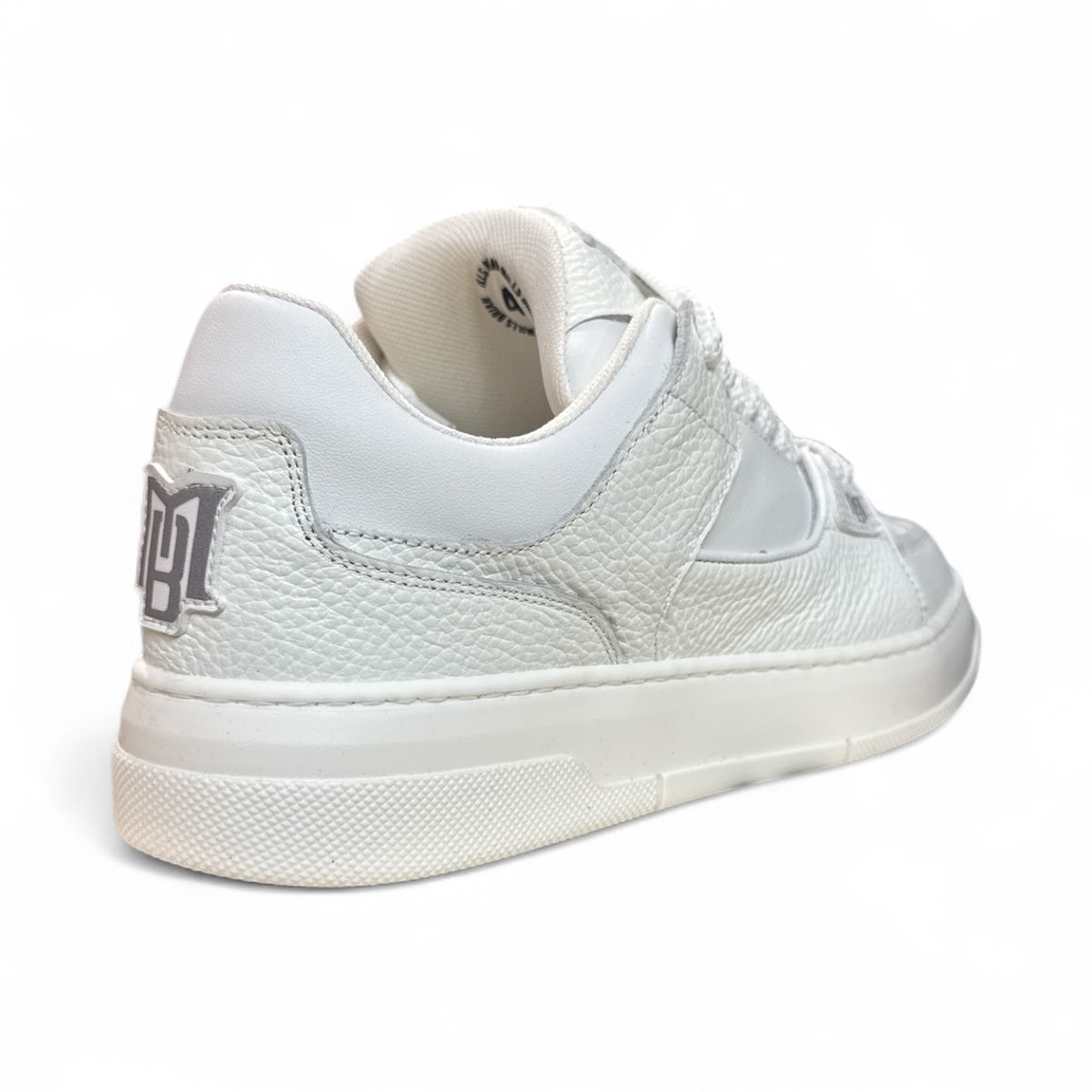BRIAN MILLS Sneakers in Pelle Made in Italy Mod. Amiri Bianca