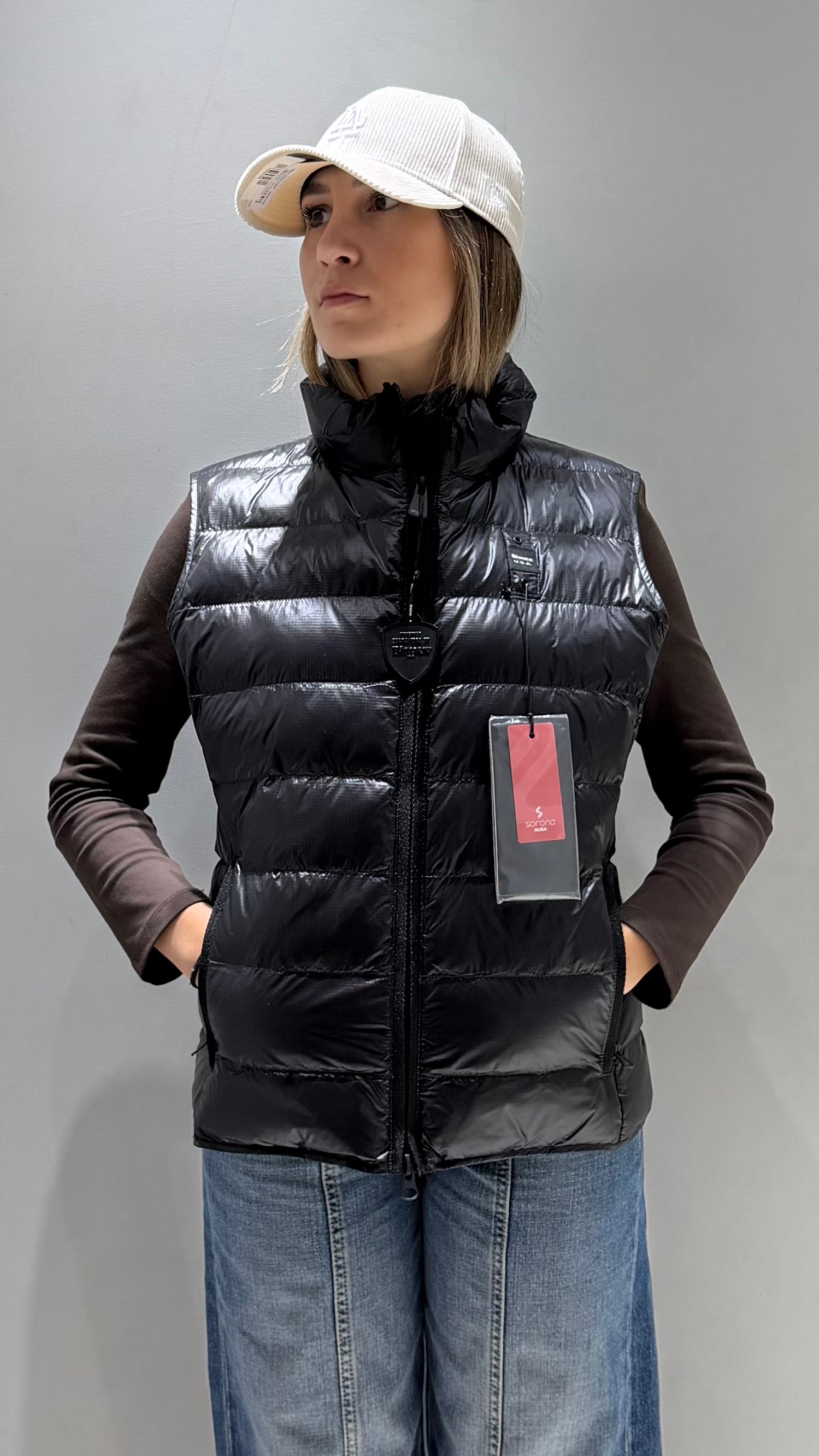 BLAUER DONNA Smanicato Nero