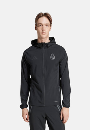 Adidas Tuta Completa Real Madrid Uomo Nera Microfibra