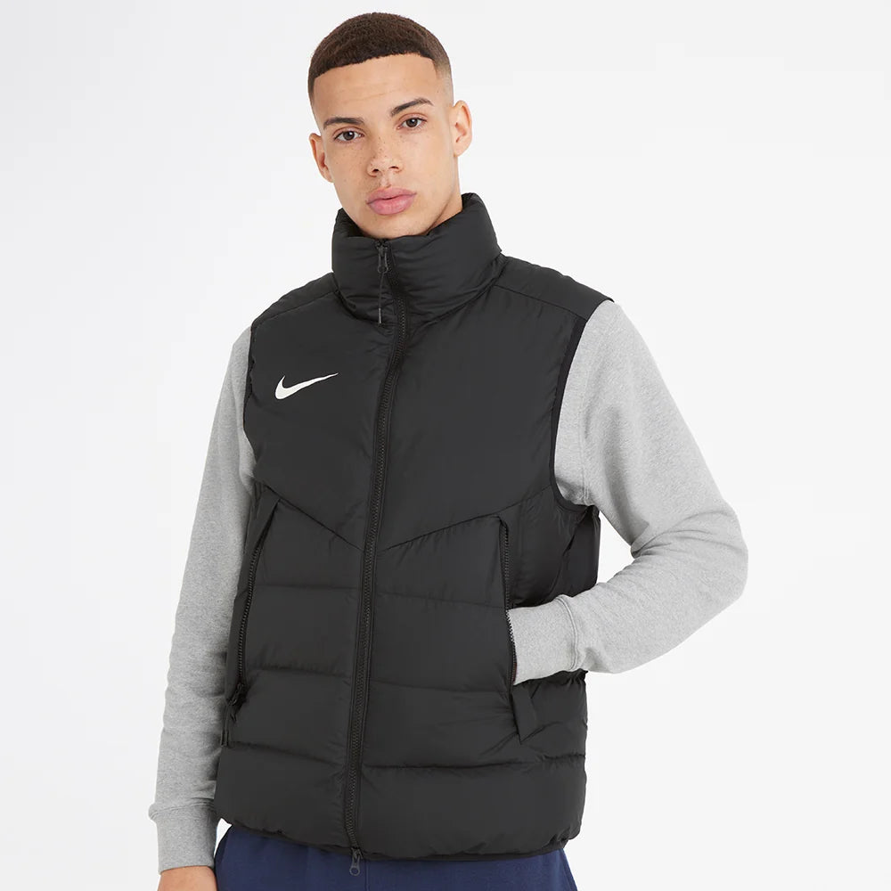 NIKE Smanicato Con Tasche Con Zip Nero