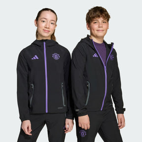 ADIDAS Tuta Bambino Manchester United Nero/Viola