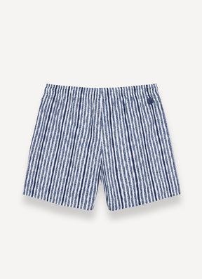 COLMAR Costume Da Bagno Bermuda Bianco a Righe Blu