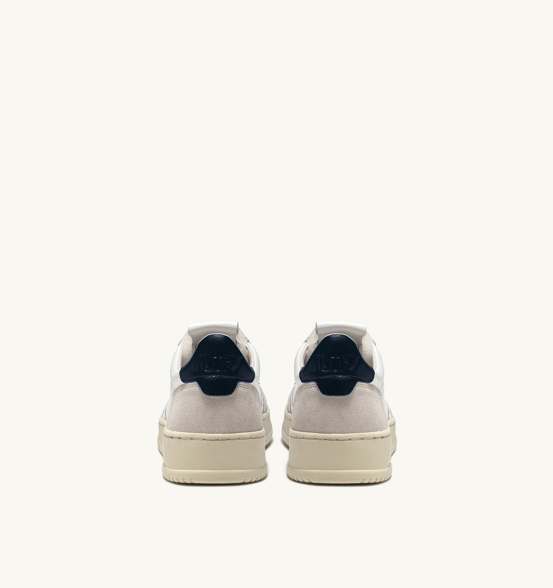 AUTRY Medialist In Pelle e Suede Talloncino Blu