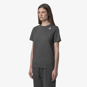 K-WAY T-Shirt Leonide Grigio Scuro (Grey Shadow DK)
