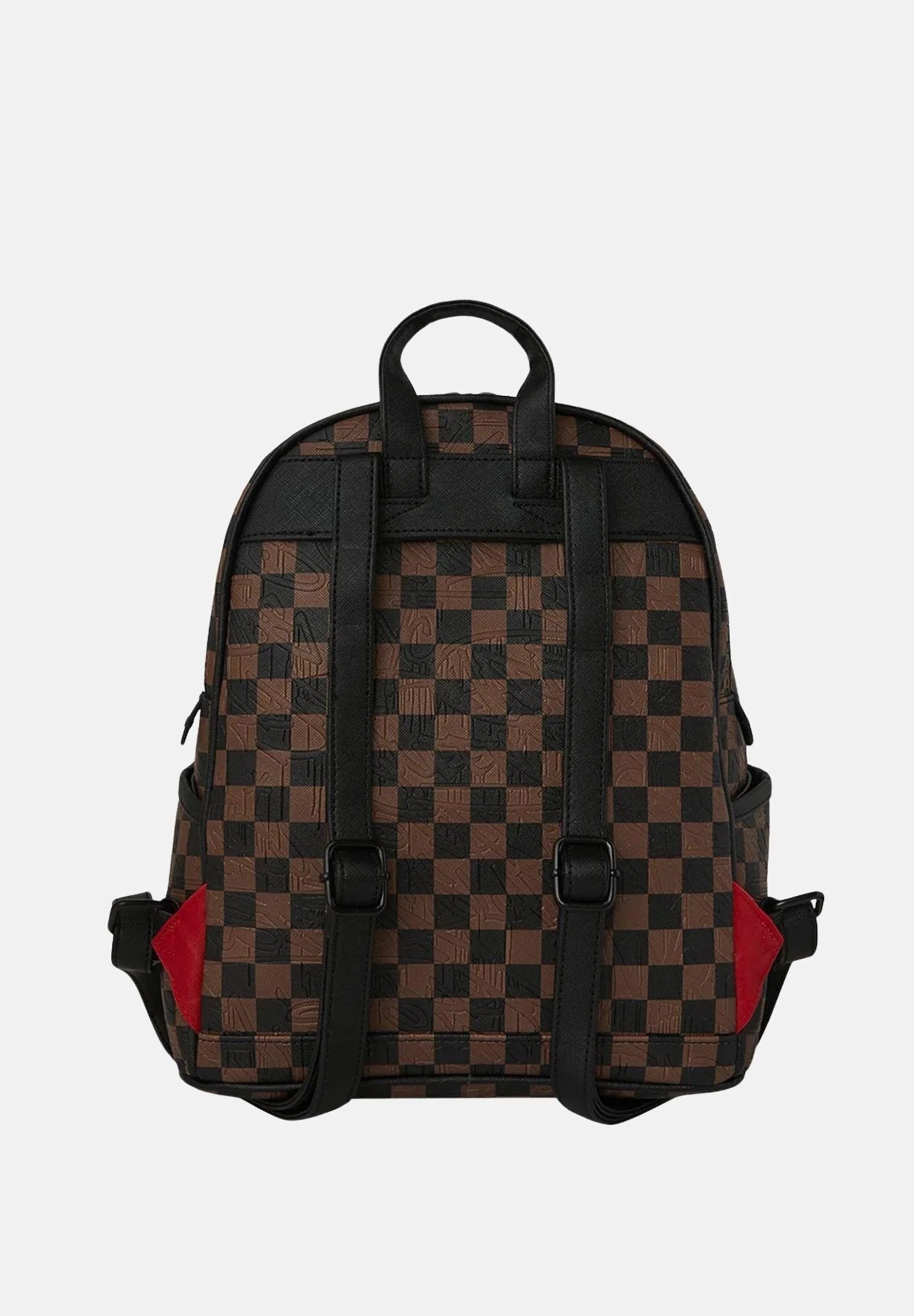 Sprayground SPRAYGROUND Zaienetto In Pelle CHECK 2 EMBOSS SAVAGE Marrone 29/12 - foto 3 - Tommaseo Clothing