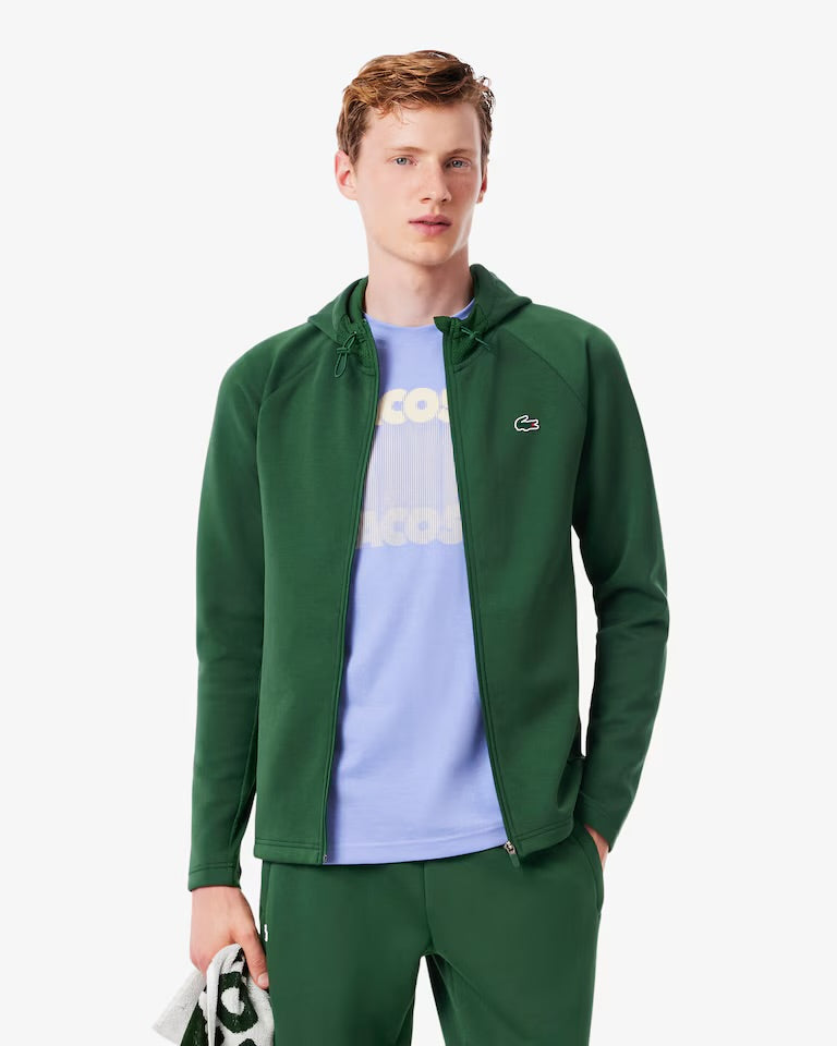 LACOSTE Tuta In Cotone Tech Verde