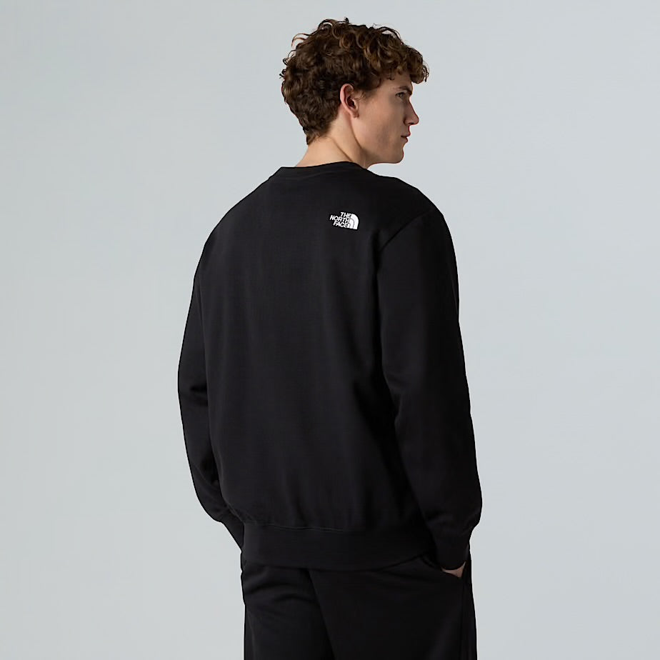 The North Face Felpa Girocollo Logo Piccolo Nera